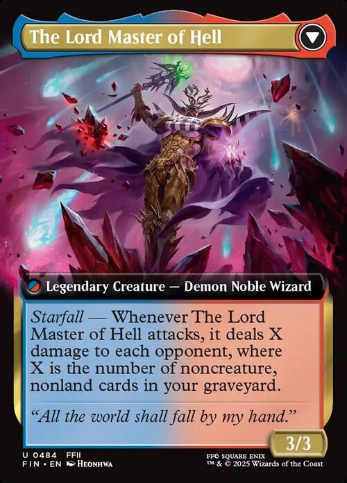 The Emperor of Palamecia // The Lord Master of Hell Card Back