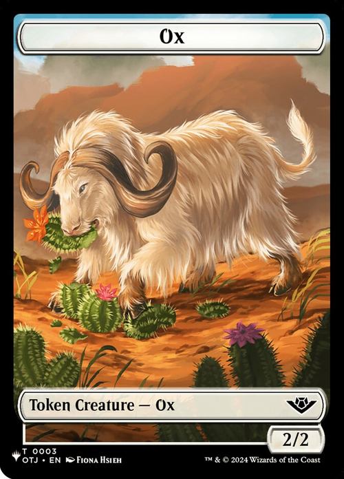 Faerie Rogue // Ox Card Back