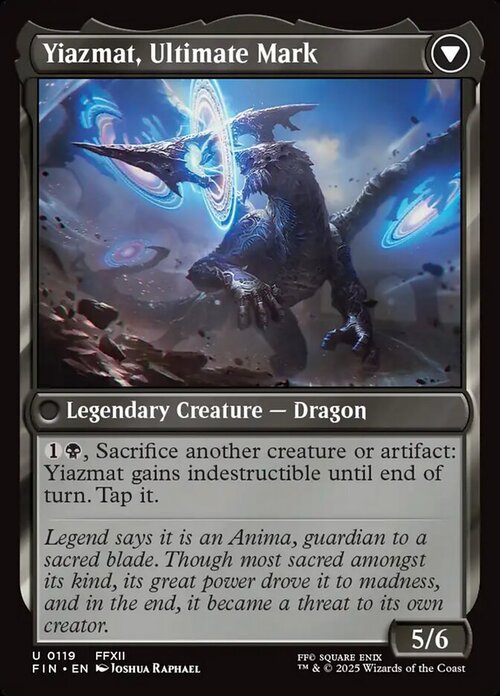Sidequest: Hunt the Mark // Yiazmat, Ultimate Mark Card Back