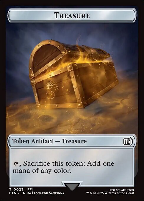 Moogle // Treasure Card Back