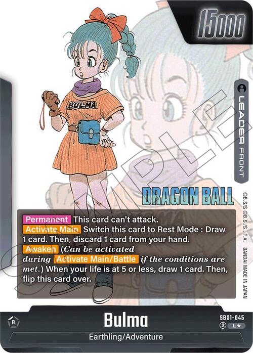 Bulma Card Back