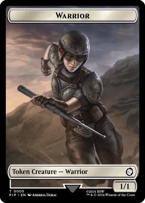 Food // Warrior Card Back