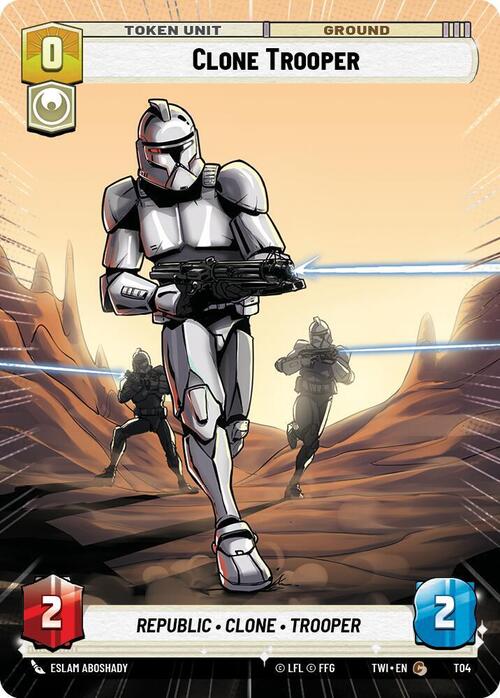 The Crystal City // Clone Trooper Card Back