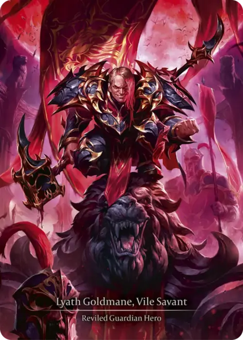 Lyath Goldmane, Vile Savant Card Back