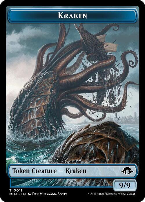 Kraken // Phyrexian Germ Card Back