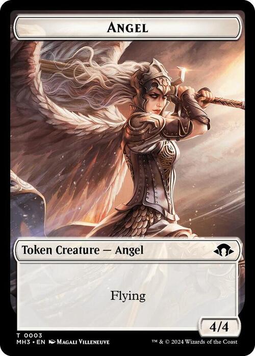 Angel // Phyrexian Germ Card Back
