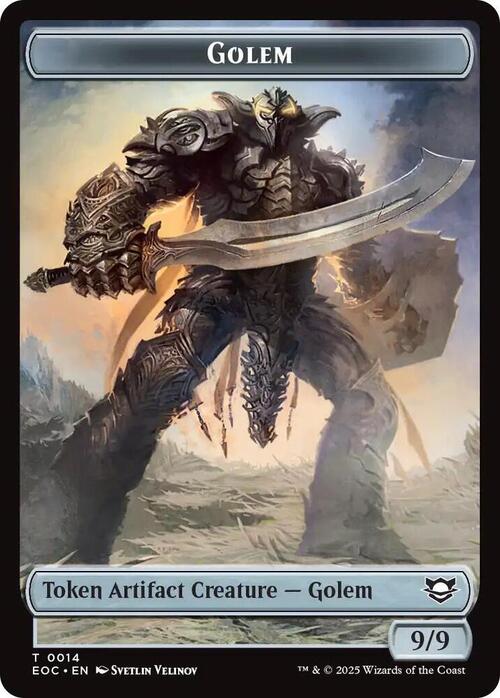 Golem // Golem Card Back