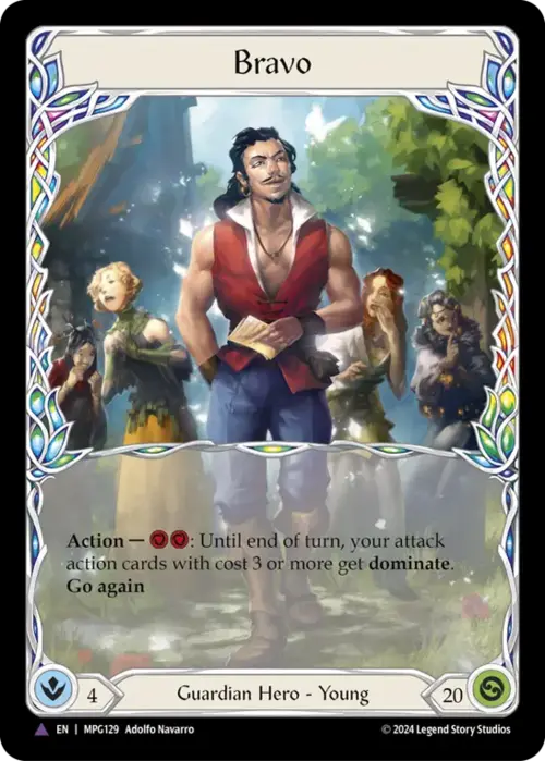 Bravo Card Back