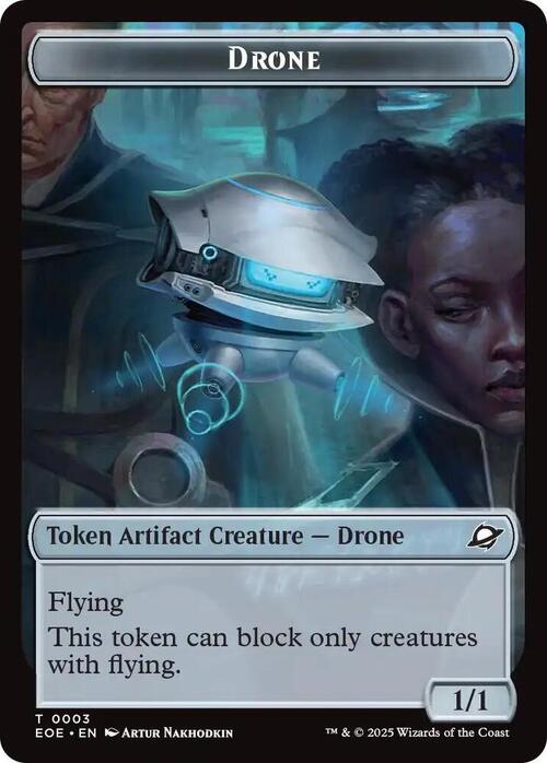 Drone // Robot Card Back