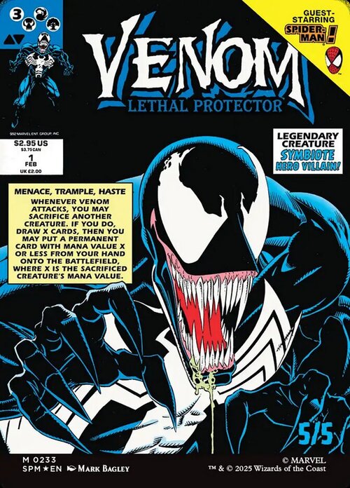 Eddie Brock // Venom, Lethal Protector Card Back