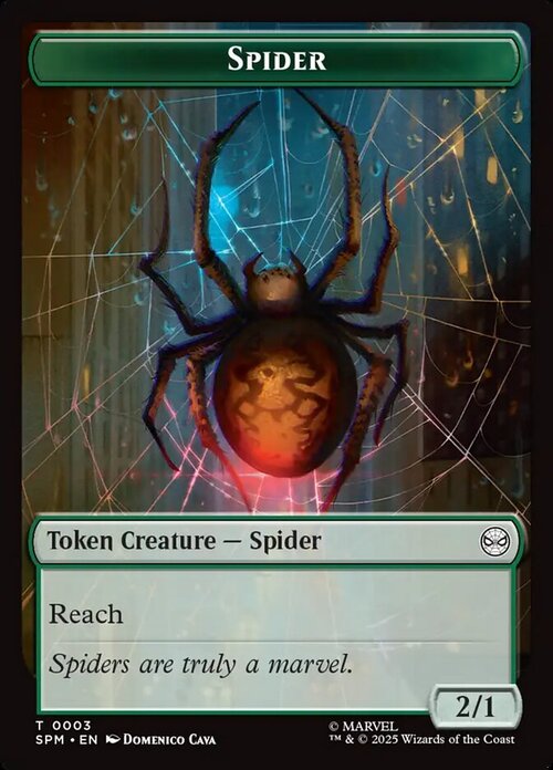 Illusion Villain // Spider Card Back