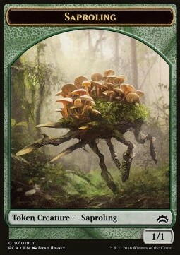 Beast // Saproling Card Back