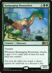 Rampaging Brontodon