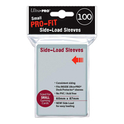 100 Buste Small Ultra Pro Pro-Fit Sideloading
