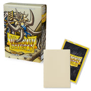 60 Small Dragon Shield Sleeves - Matte Ivory