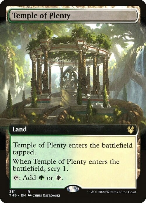 Temple of Plenty Card Front