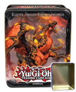 Collector's Tins 2013: Empty "Blaster, Dragon Ruler of Infernos" Tin