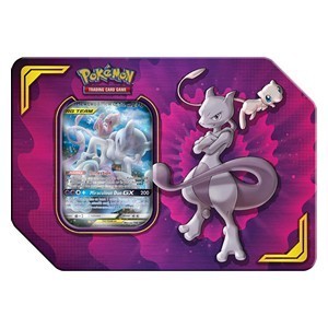 Power Partnership Tins: Mewtwo & Mew GX Tin