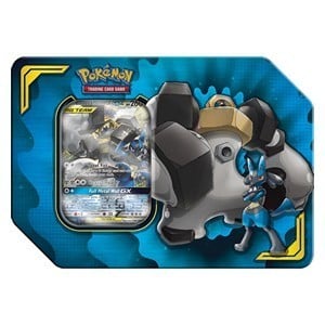 Power Partnership Tins: Lucario & Melmetal GX Tin