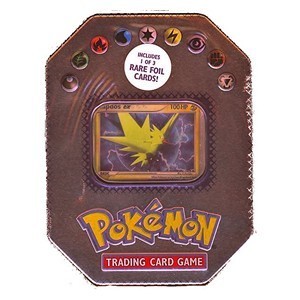 EX Collector's Window Tins: Scatola da collezione Zapdos ex