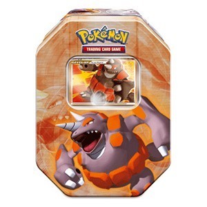 2008 Fall Collector's Tins: Scatola da collezione Rhyperior LV.X