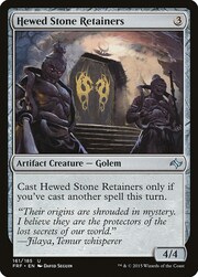 Hewed Stone Retainers