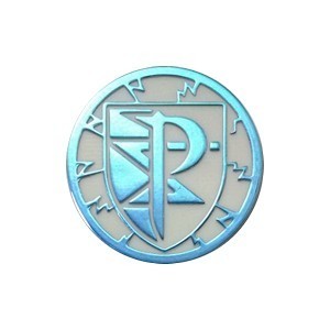 Team Plasma emblem Coin (Team Plasma Box) (Blue)