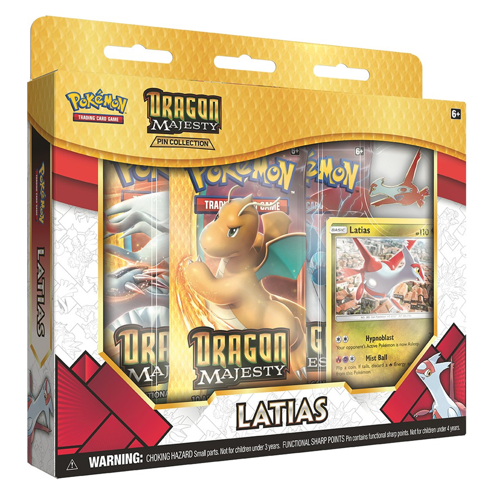Dragon Majesty: Latias Pin Collection