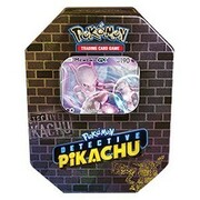 Detective Pikachu Tins: Scatola da collezione Mewtwo GX