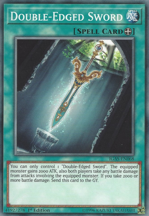 Double-Edged Sword Card Front