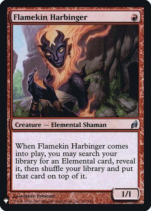 Flamekin Harbinger Card Front