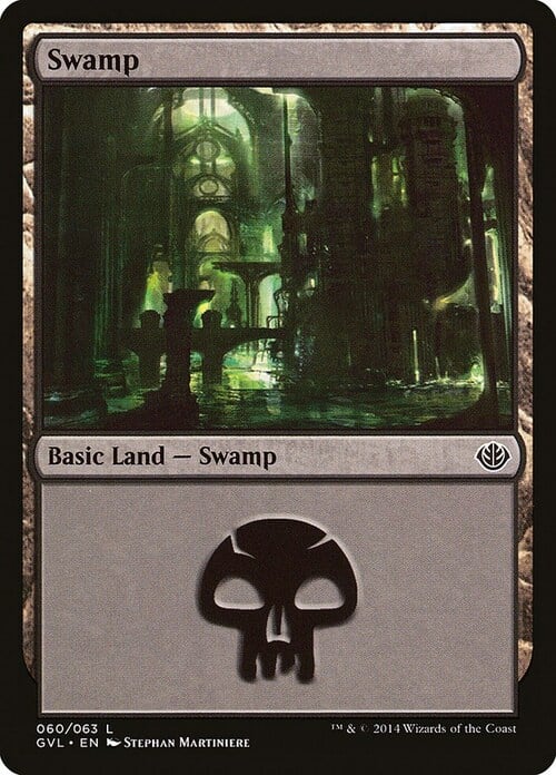 Swamp Card Front