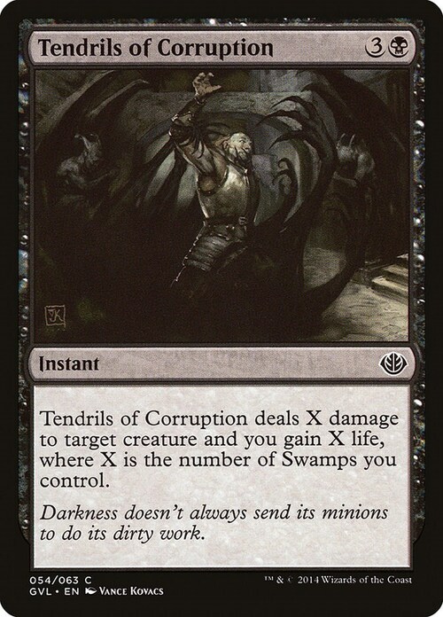 Tendrils of Corruption Card Front