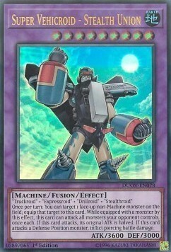 Super Vehicroid - Stealth Union Card Front