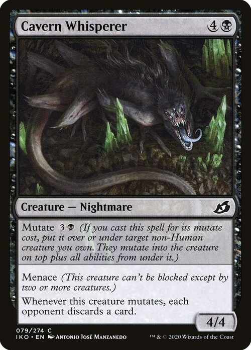 Cavern Whisperer Card Front