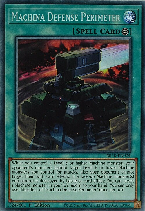 Machina Defense Perimeter Card Front