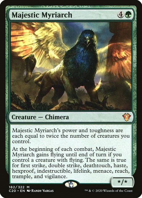 Majestic Myriarch Card Front