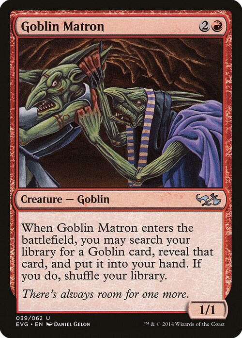 Goblin Matron Card Front