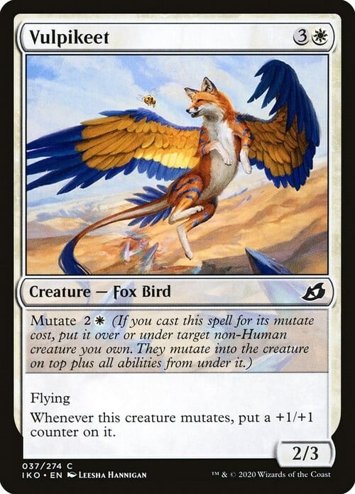 Vulpikeet Card Front