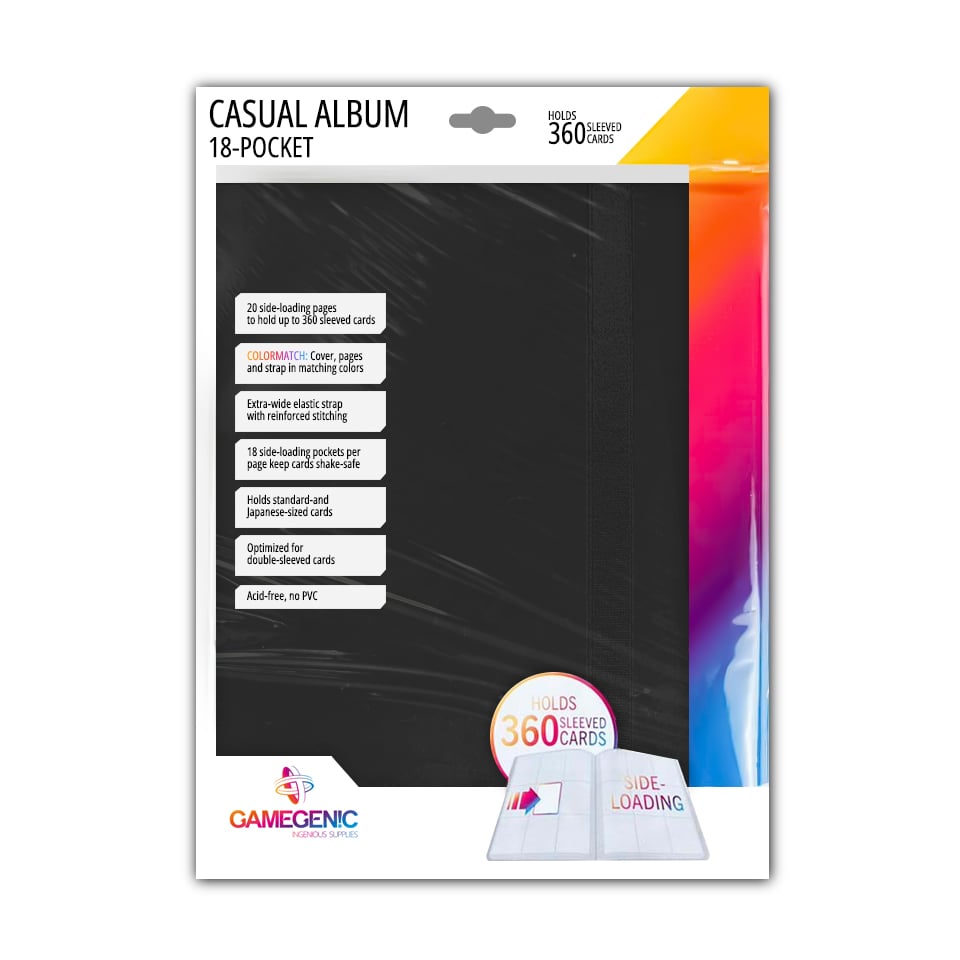 Album 18-Pocket Gamegenic Casual