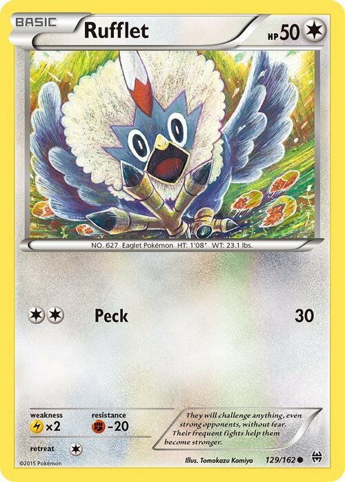 Rufflet Card Front