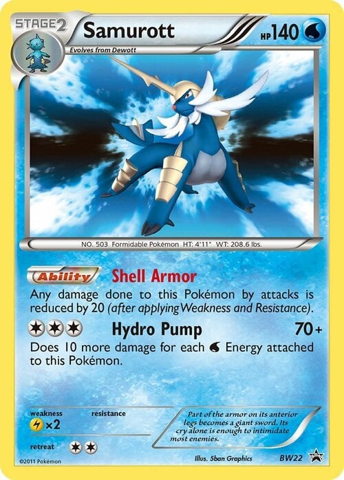 Samurott Card Front