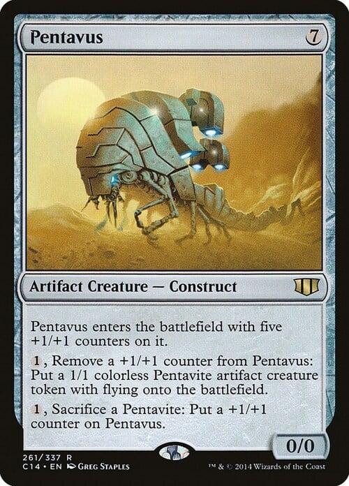 Pentavus Card Front