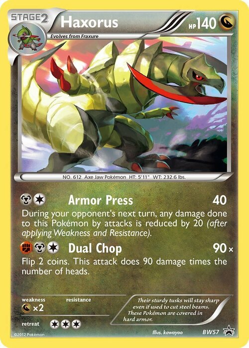 Haxorus Card Front