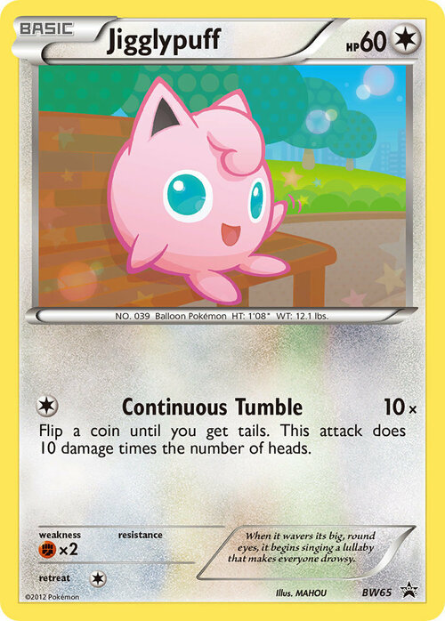 Jigglypuff Card Front