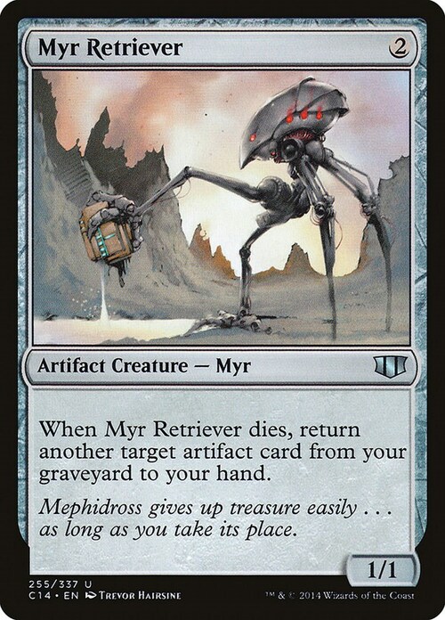 Myr Retriever Card Front