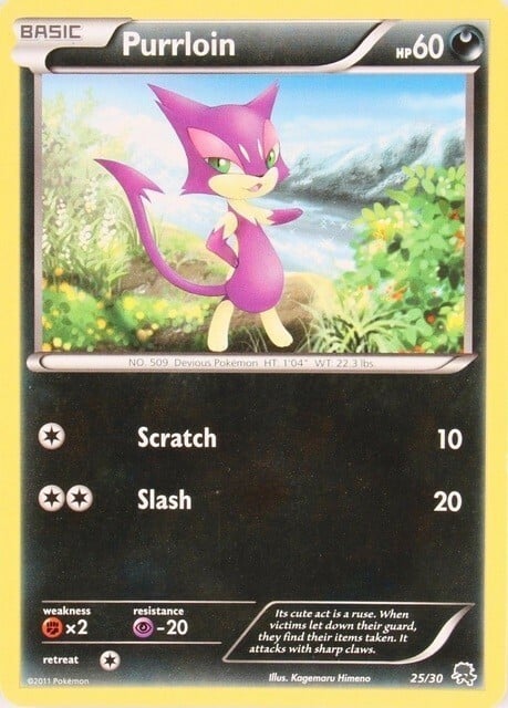 Purrloin Card Front