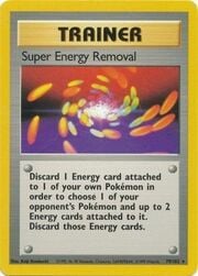 Super Energy Removal