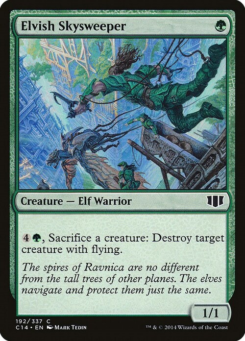 Elvish Skysweeper Card Front