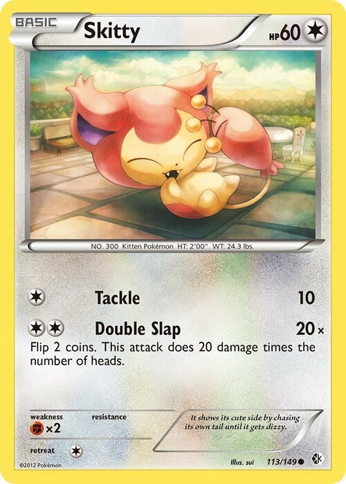 Skitty Card Front